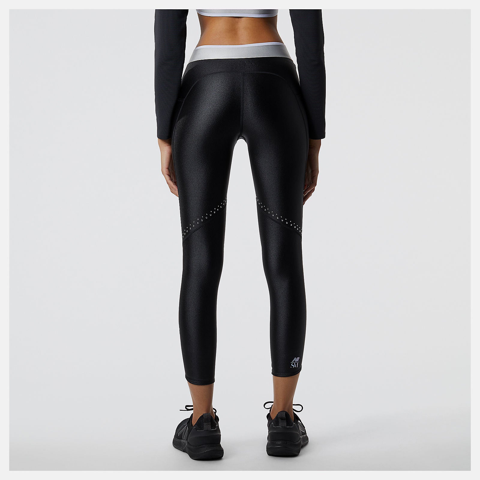 Black Syd 7/8 Tight New Balance Clothing