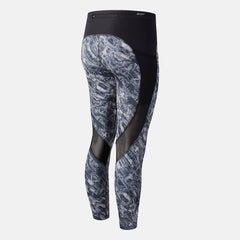 Light Aluminum NYC Marathon Printed Impact Run Crop New Balance Clothing