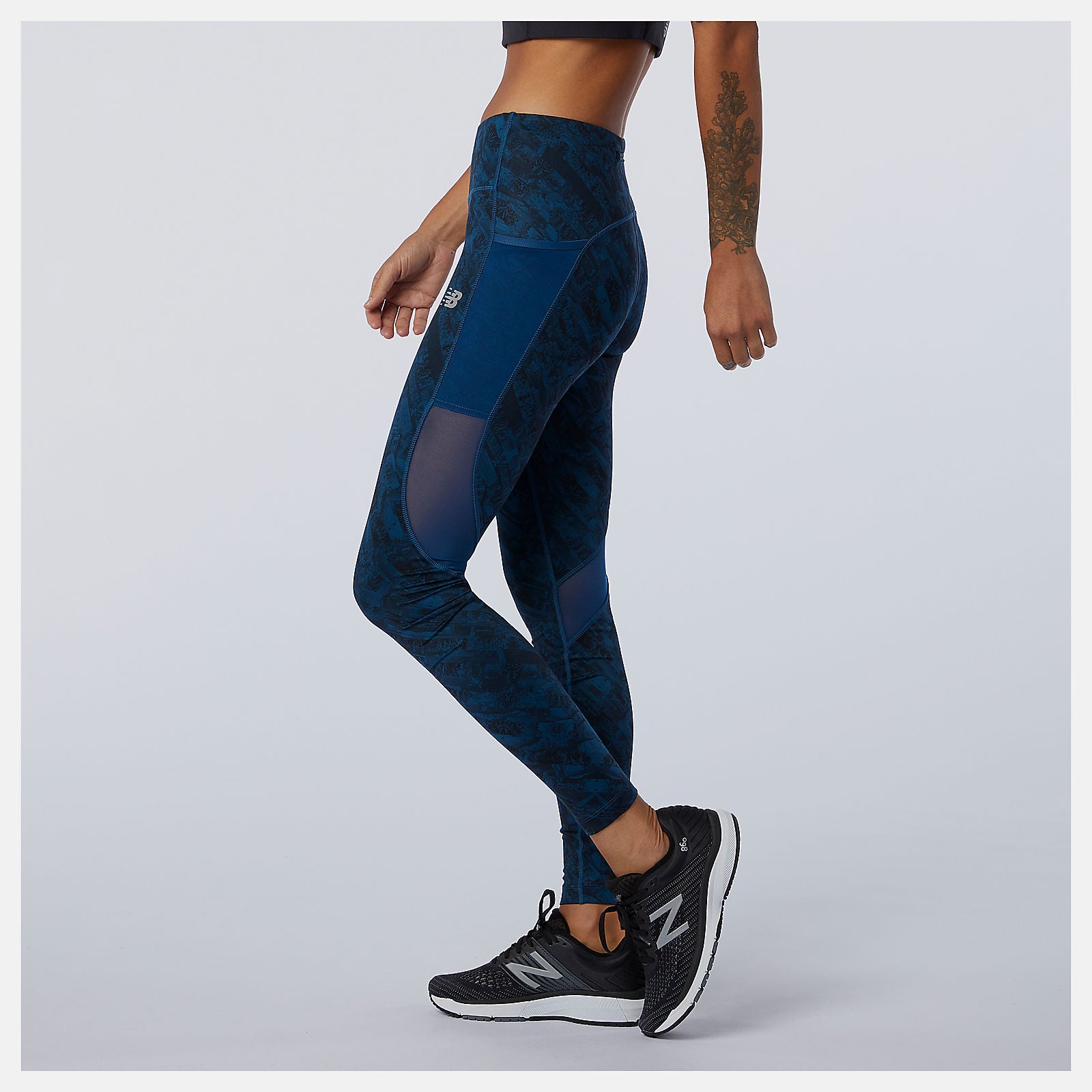Rogue Wave NYC Marathon Printed Impact Run Tight New Balance Clothing