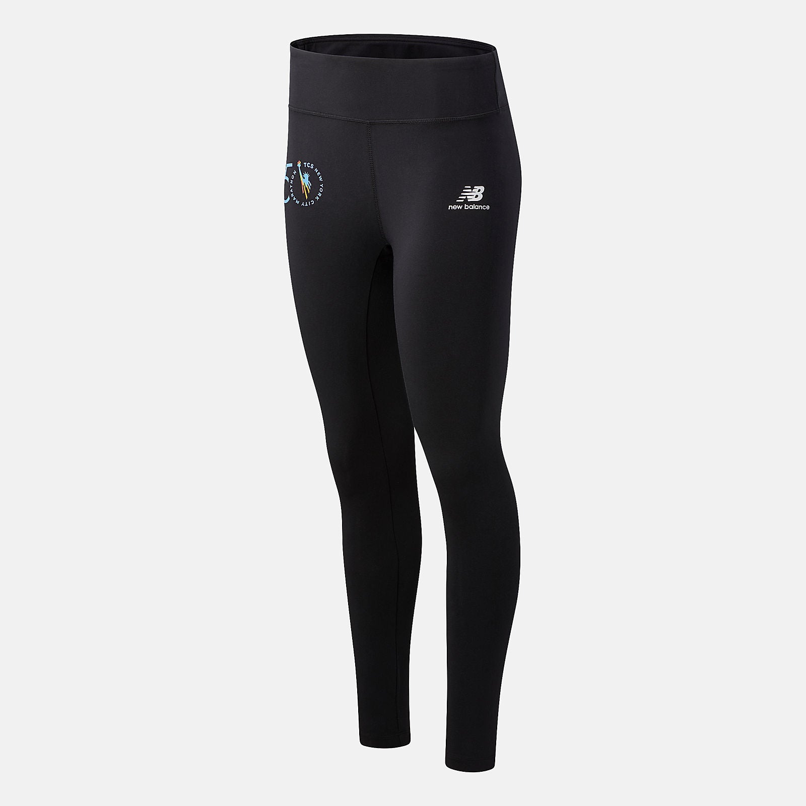 Black NYC Marathon Athletics Core Legging New Balance Clothing