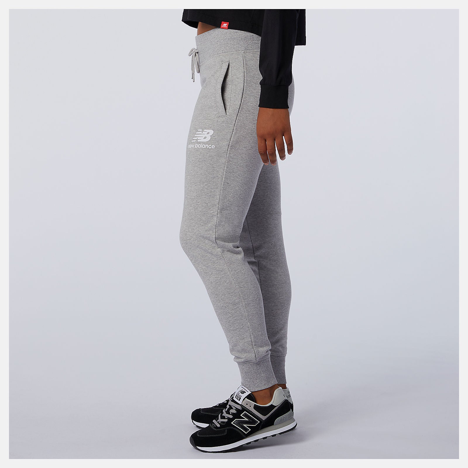 Athletic Grey NB Essentials French Terry Sweatpant New Balance Clothing