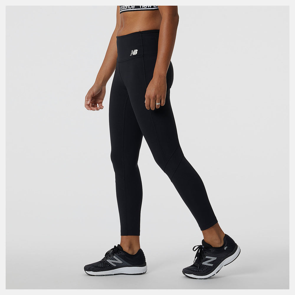 Black Transform NBSleek Crop Tight New Balance Clothing