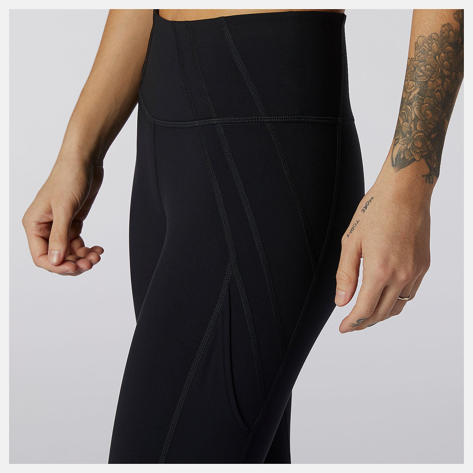 Black Transform 7/8 NBSleek Tight New Balance Clothing