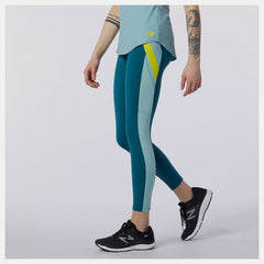 Mountain Teal Transform 7/8 NBSleek Tight New Balance Clothing