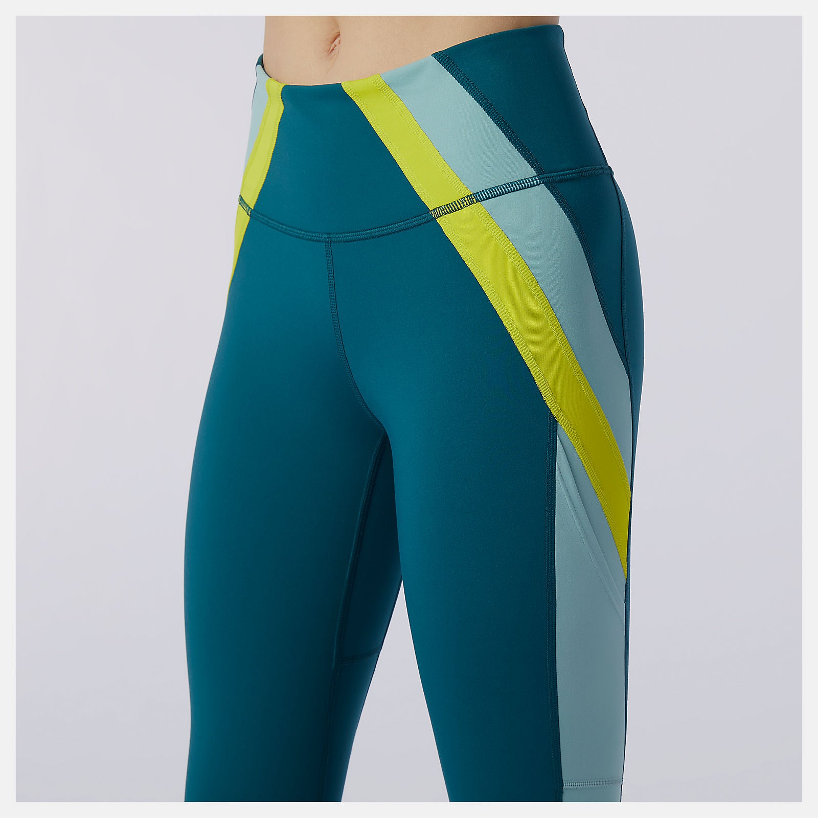 Mountain Teal Transform 7/8 NBSleek Tight New Balance Clothing
