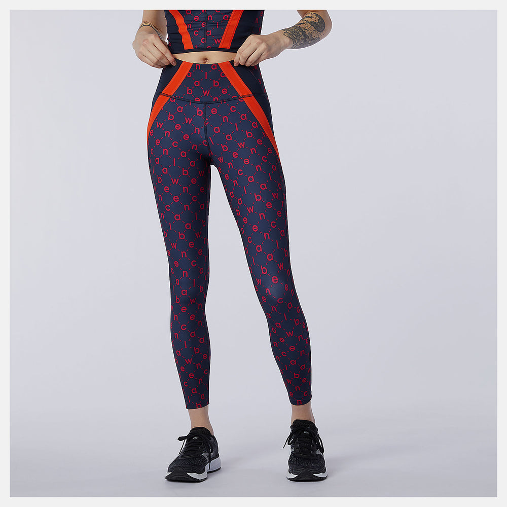 Blaze Transform 7/8 NBSleek Printed Tight New Balance Clothing