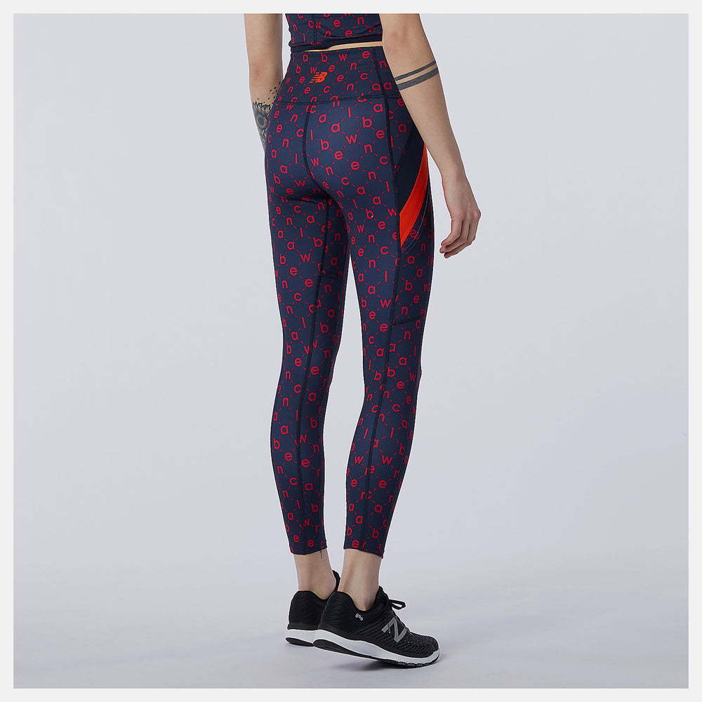 Blaze Transform 7/8 NBSleek Printed Tight New Balance Clothing