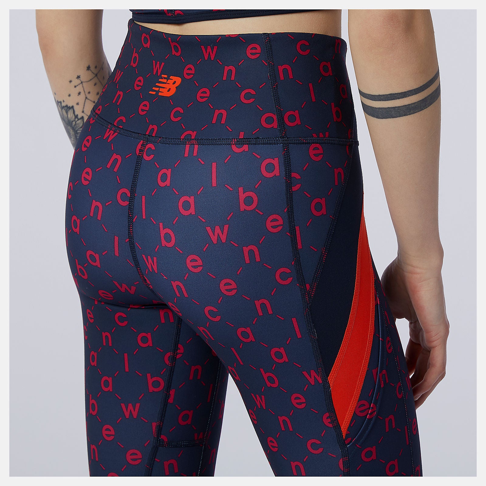 Blaze Transform 7/8 NBSleek Printed Tight New Balance Clothing