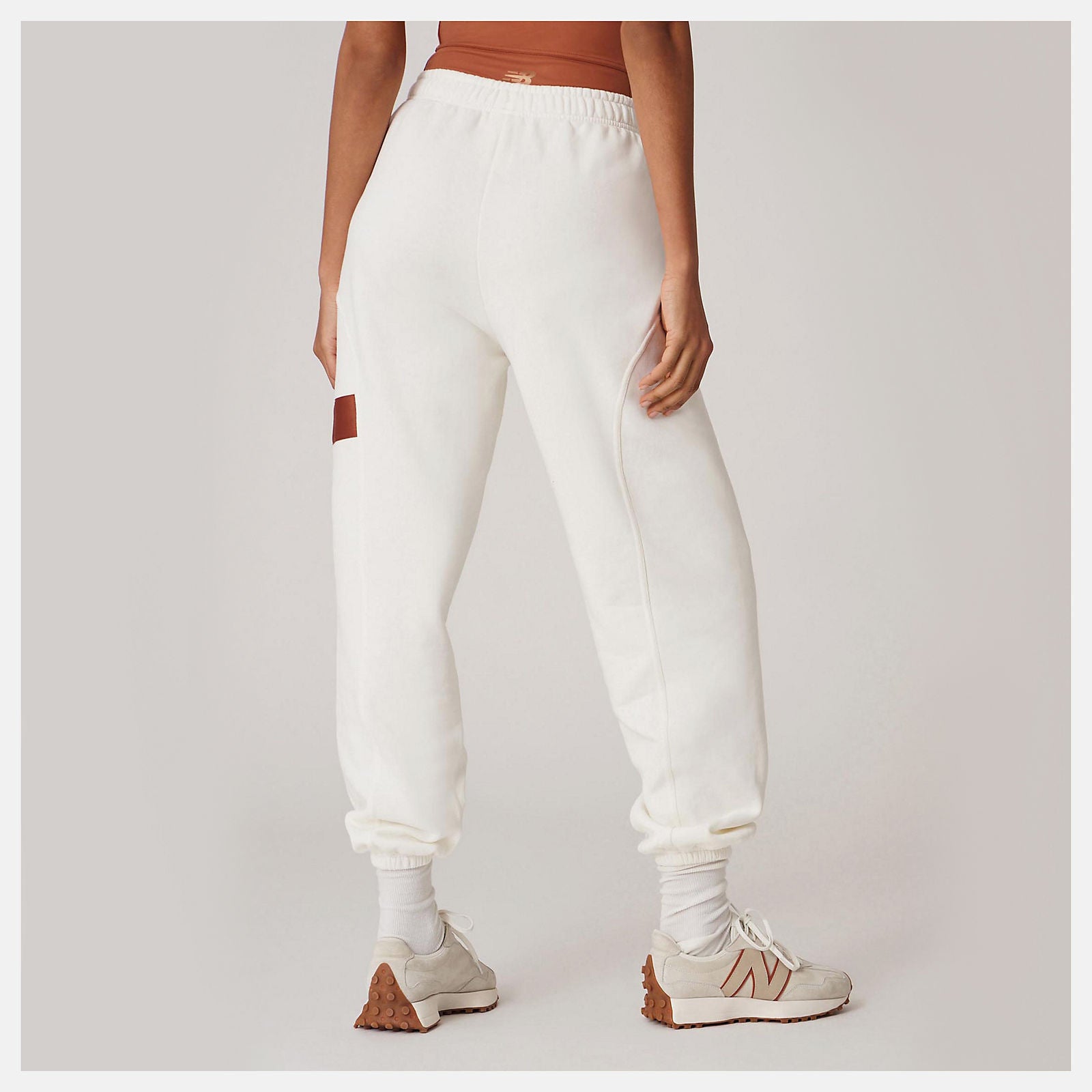 Sea Salt Bandier Fleece Jogger New Balance Clothing