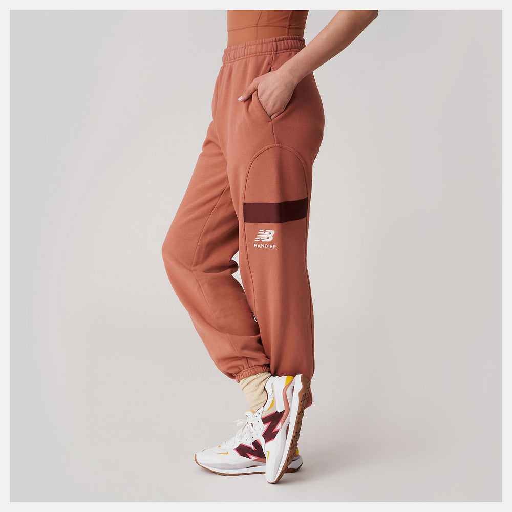 Terra Cotta Bandier Fleece Jogger New Balance Clothing