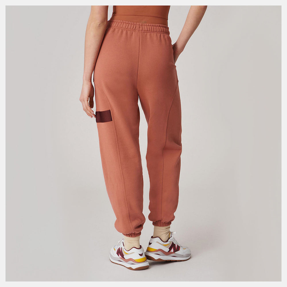 Terra Cotta Bandier Fleece Jogger New Balance Clothing