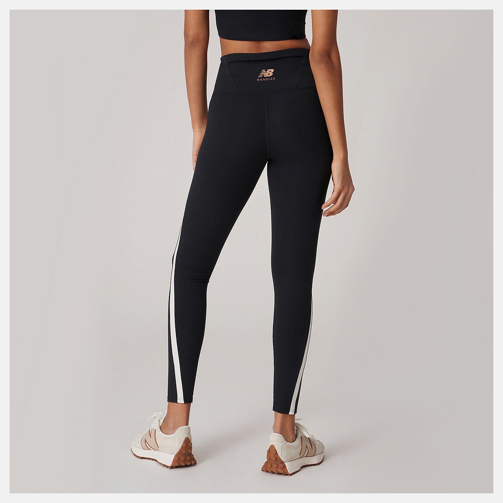 Black Bandier Ultra HR Tight New Balance Clothing