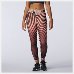 Paradise Pink Relentless Printed High Rise 7/8 Tight New Balance Clothing