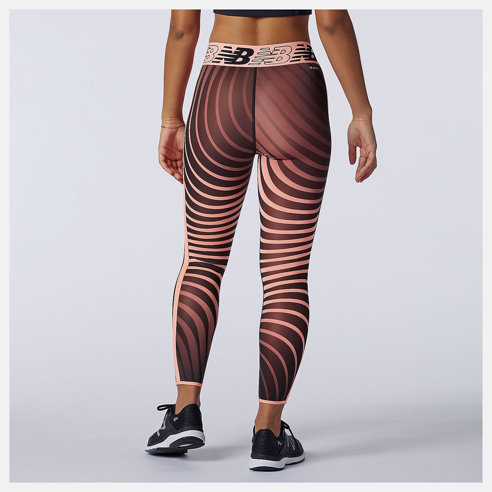 Paradise Pink Relentless Printed High Rise 7/8 Tight New Balance Clothing