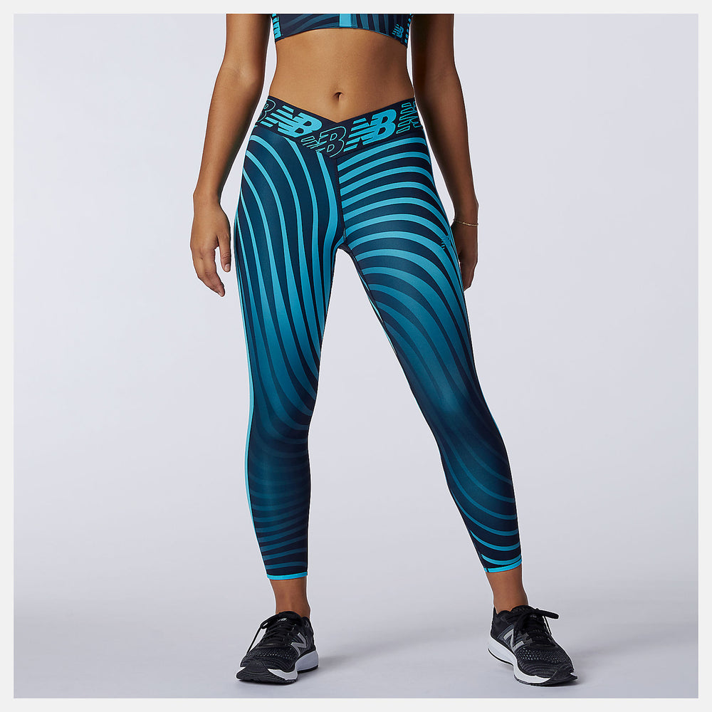 Virtual Sky Relentless Printed High Rise 7/8 Tight New Balance Clothing