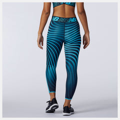 Virtual Sky Relentless Printed High Rise 7/8 Tight New Balance Clothing