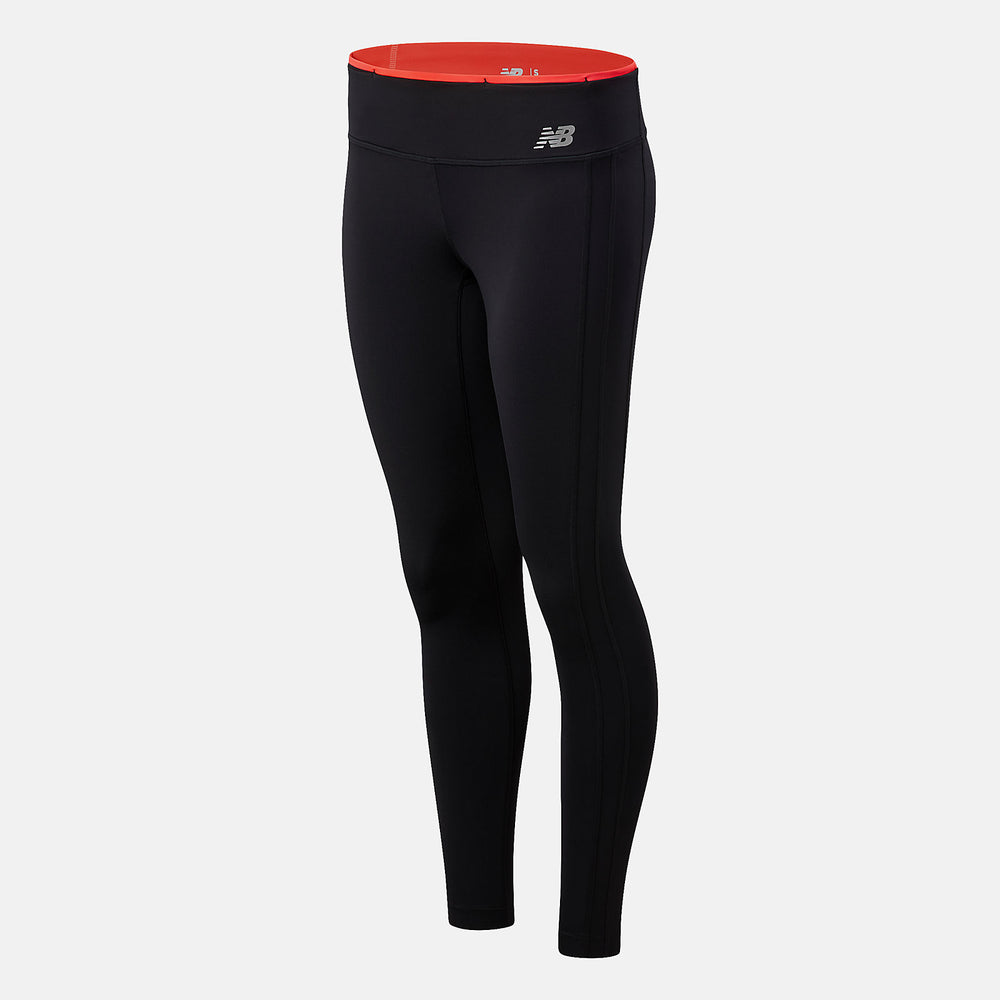 Vivid Coral Accelerate Colorblock Tight New Balance Clothing