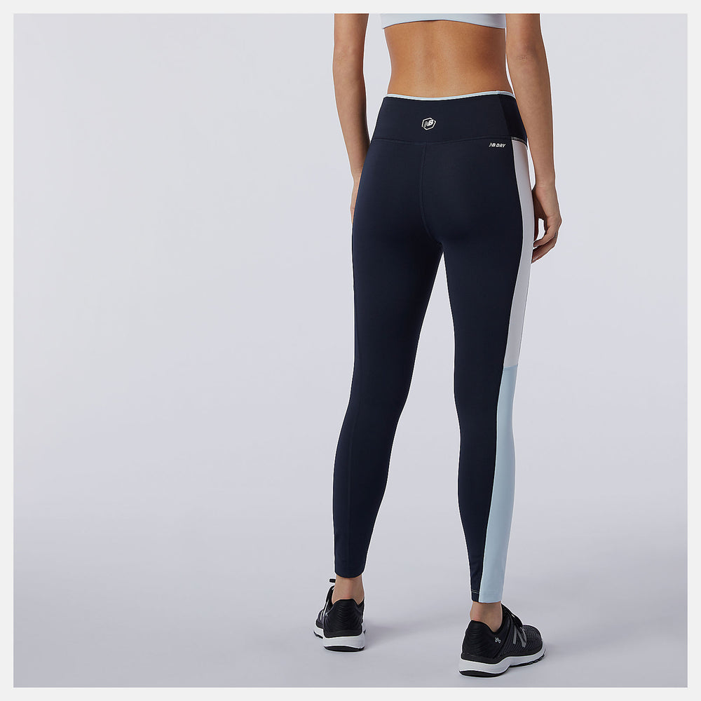 UV Blue Heather Printed Fast Flight Tight New Balance Clothing