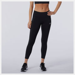 Black Impact Run Crop New Balance Clothing