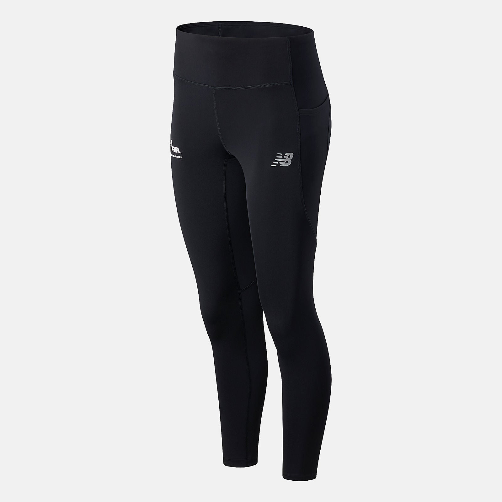 Black RFL Impact Run Crop New Balance Clothing