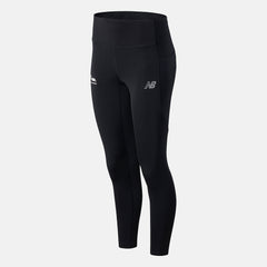 Black RFL Impact Run Crop New Balance Clothing