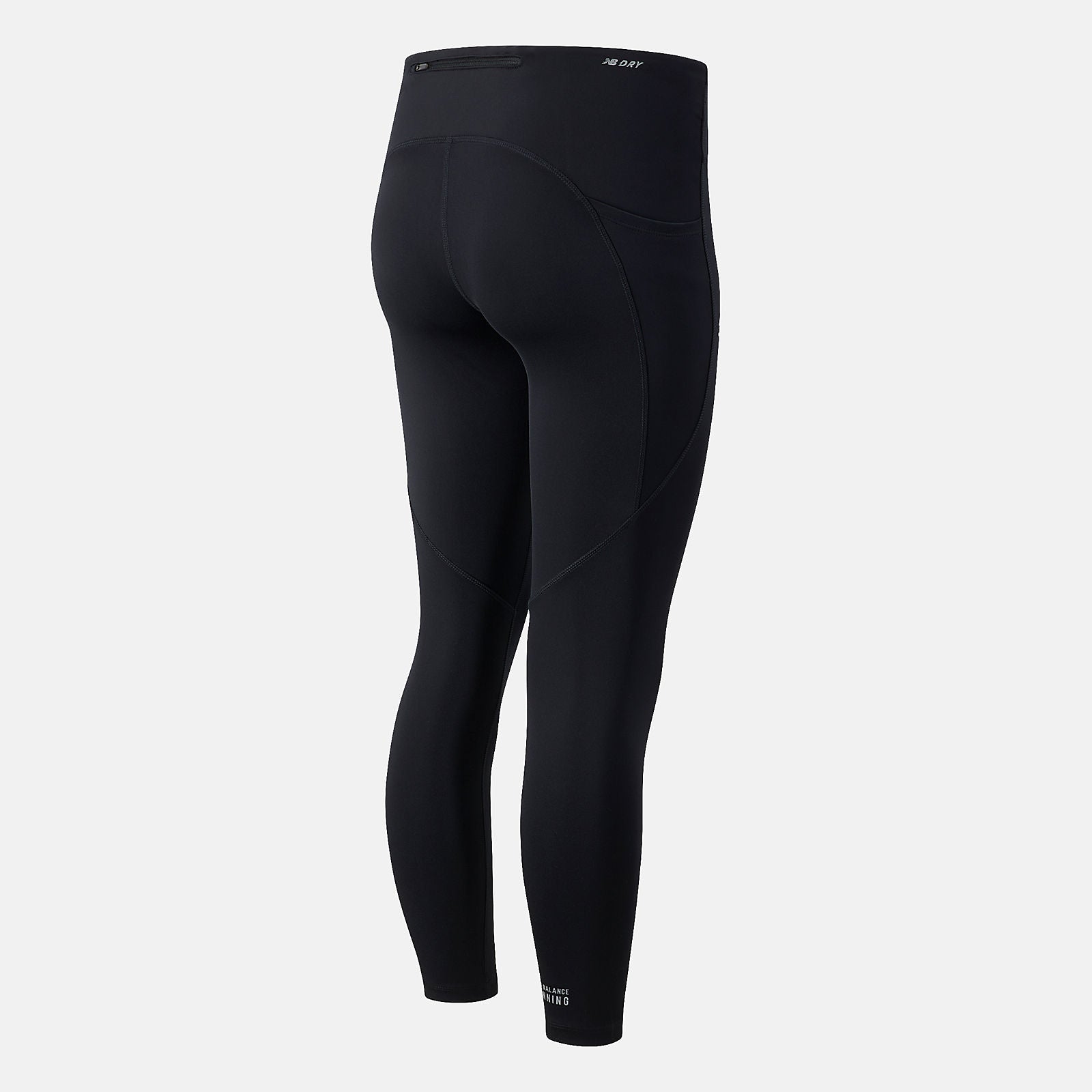 Black RFL Impact Run Crop New Balance Clothing