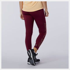 Garnet Printed Impact Run Crop New Balance Clothing