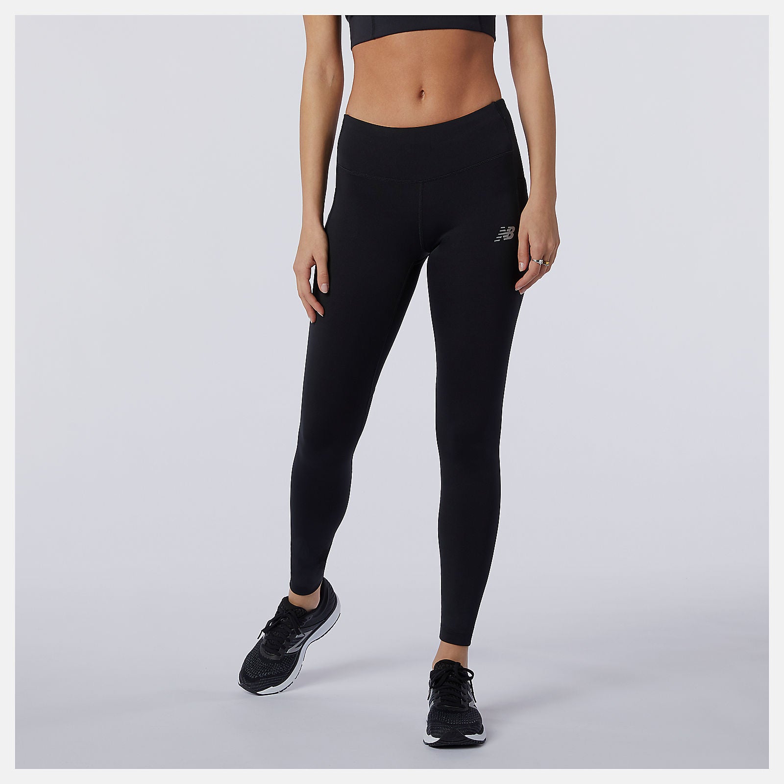 Black Impact Run Tight New Balance Clothing