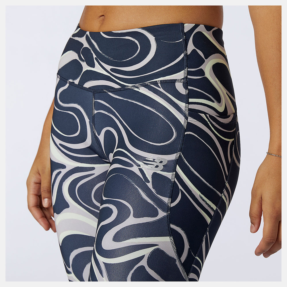 Logwood Printed Impact Run Tight New Balance Clothing