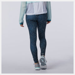 Mountain Teal Printed Impact Run Tight New Balance Clothing