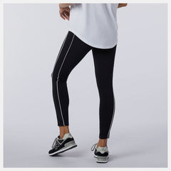 White NB Athletics Piping Legging New Balance Clothing