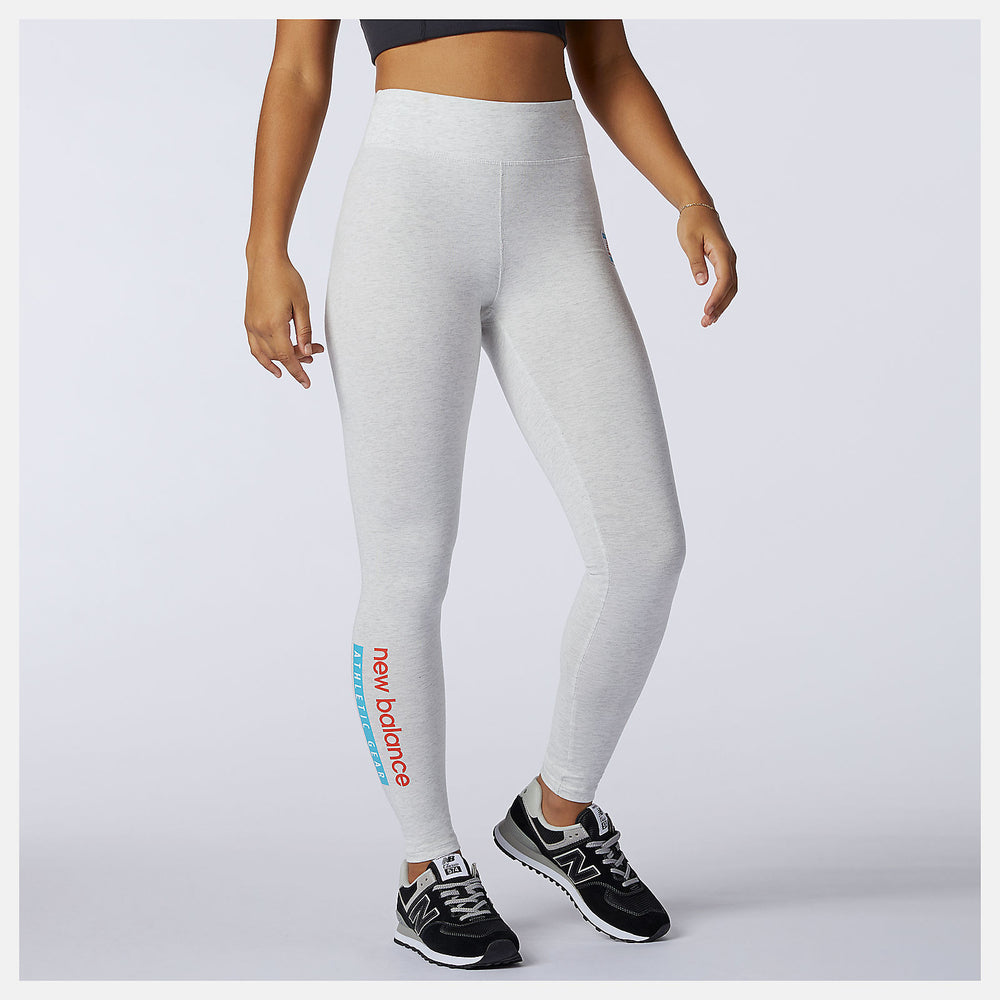 Sea Salt Heather NB Essentials Field Day Legging New Balance Clothing