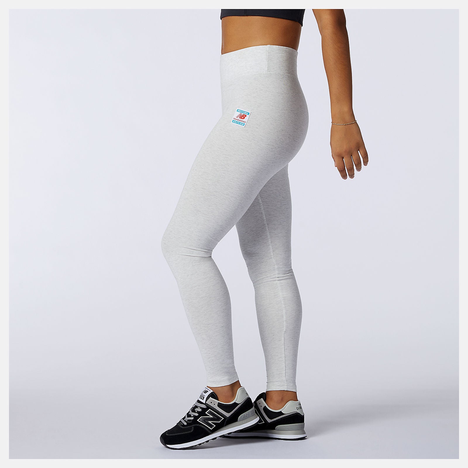 Sea Salt Heather NB Essentials Field Day Legging New Balance Clothing