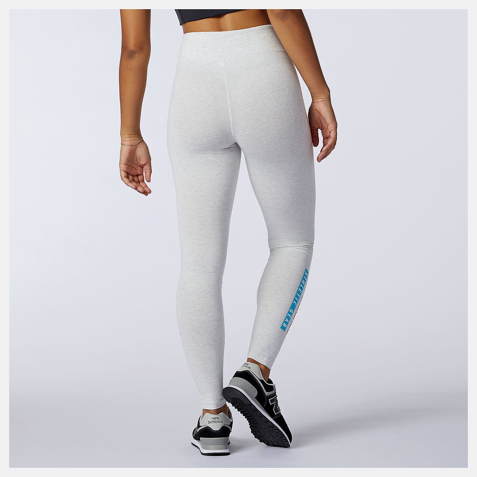 Sea Salt Heather NB Essentials Field Day Legging New Balance Clothing