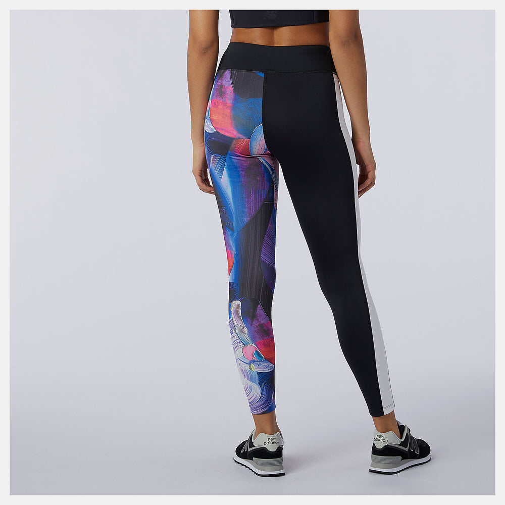 White Print NB Athletics Erin Loree Legging New Balance Clothing
