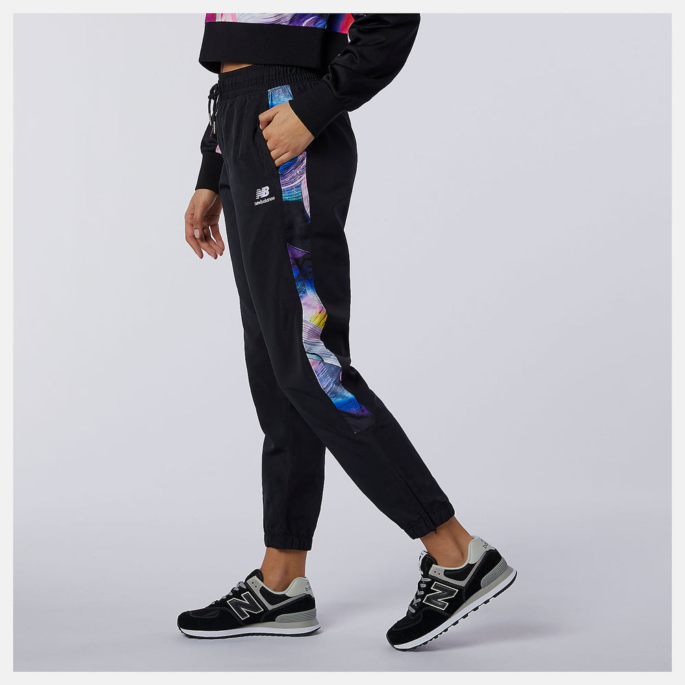 Black NB Athletics Erin Loree Woven Pant New Balance Clothing