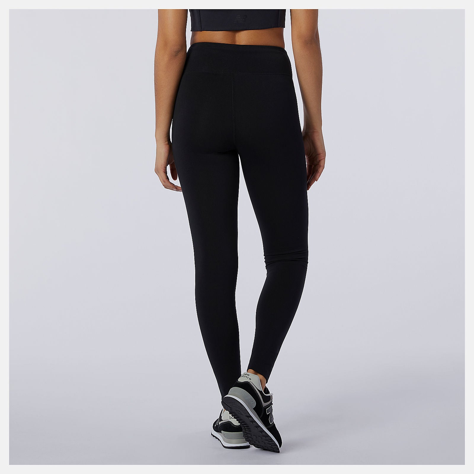 Black Sport Style Optiks Legging New Balance Clothing