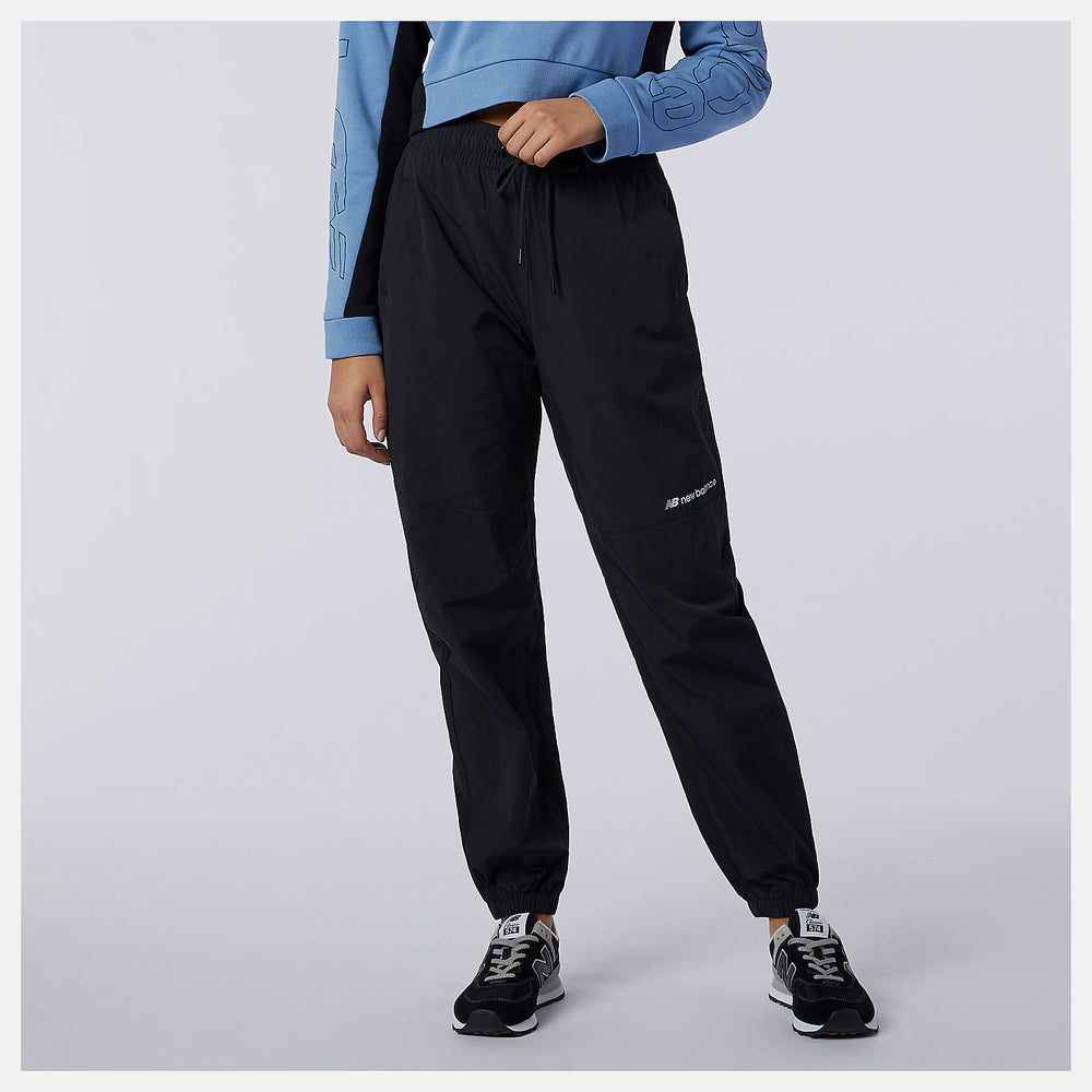 Black Sport Style Optiks Woven Pant New Balance Clothing