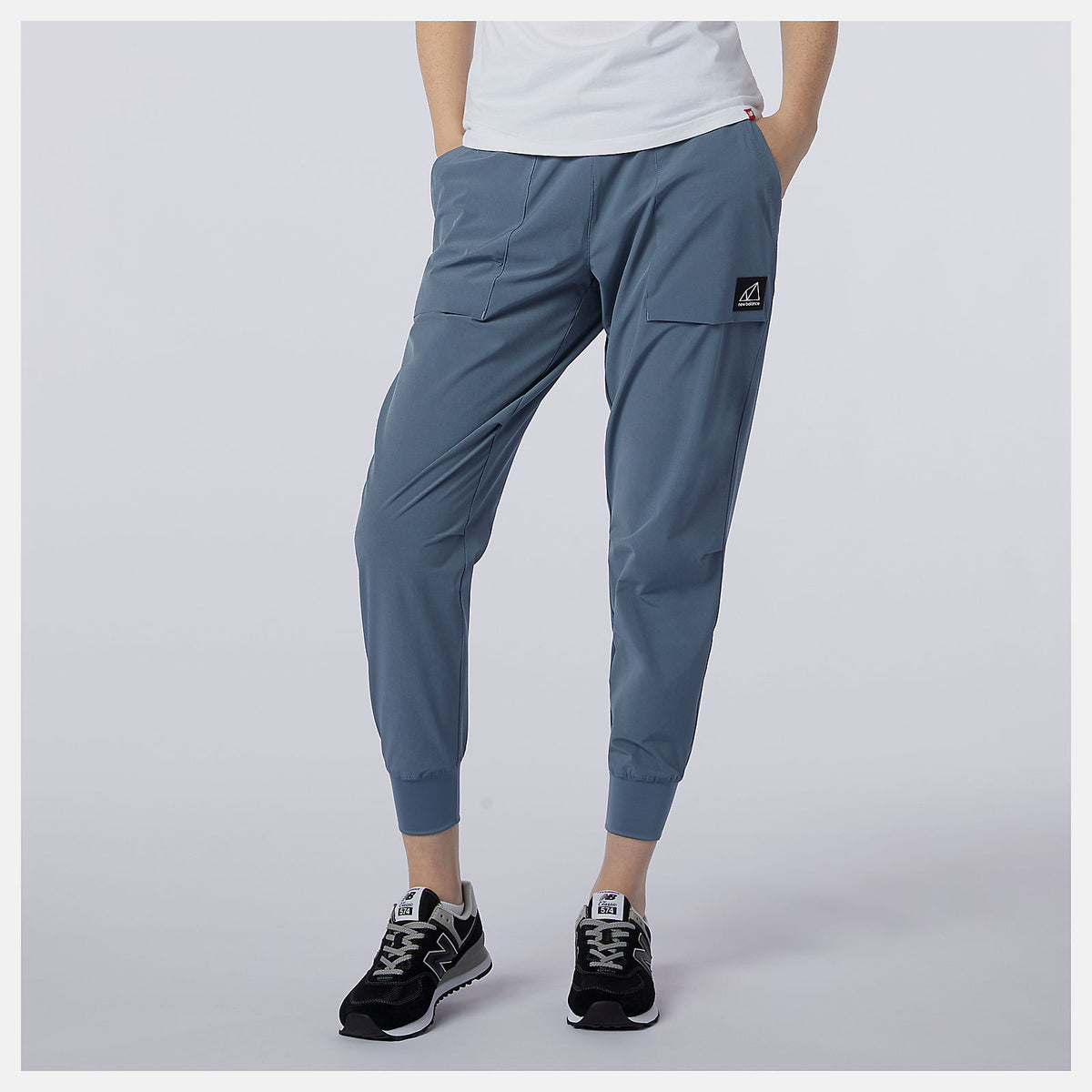 Ocean Grey NB All Terrain Crop Pant New Balance Clothing