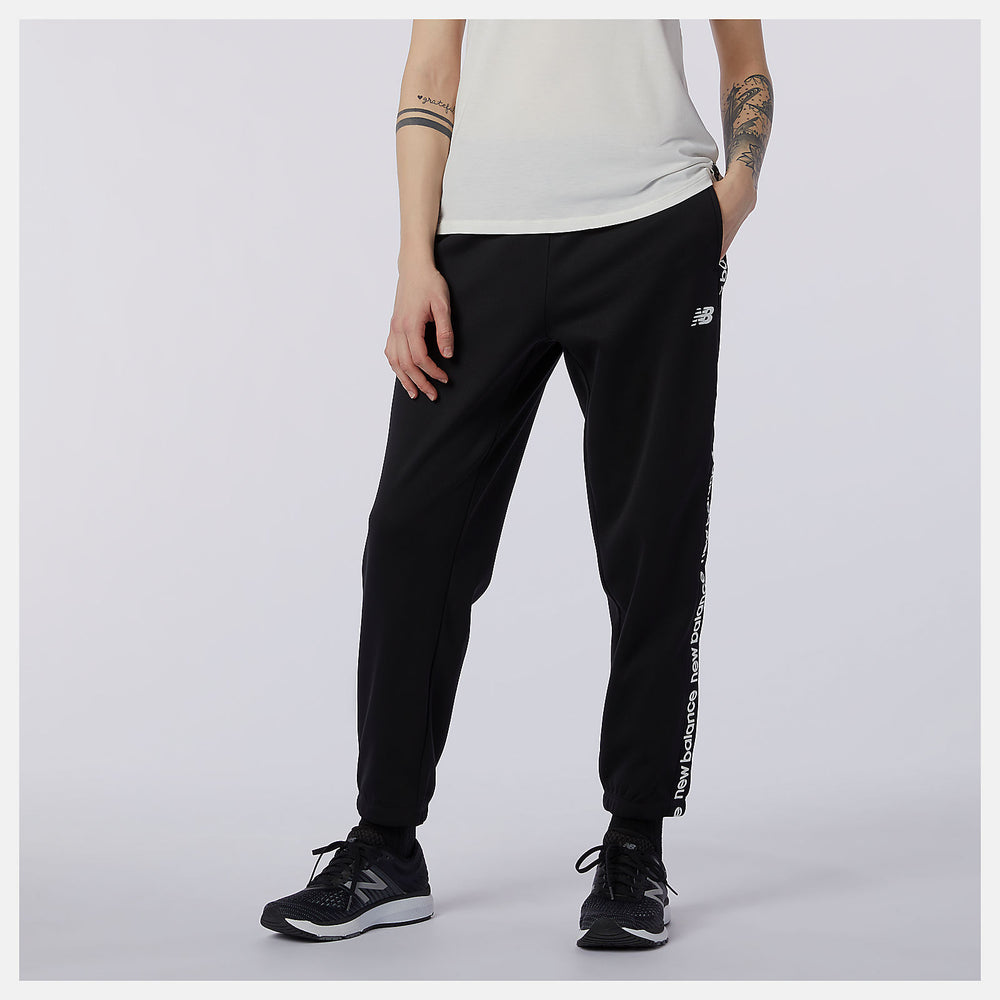 Black Relentless Performance Fleece Pant New Balance Clothing