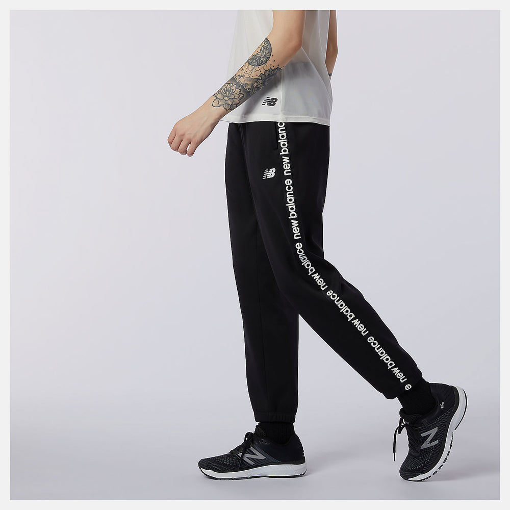 Black Relentless Performance Fleece Pant New Balance Clothing