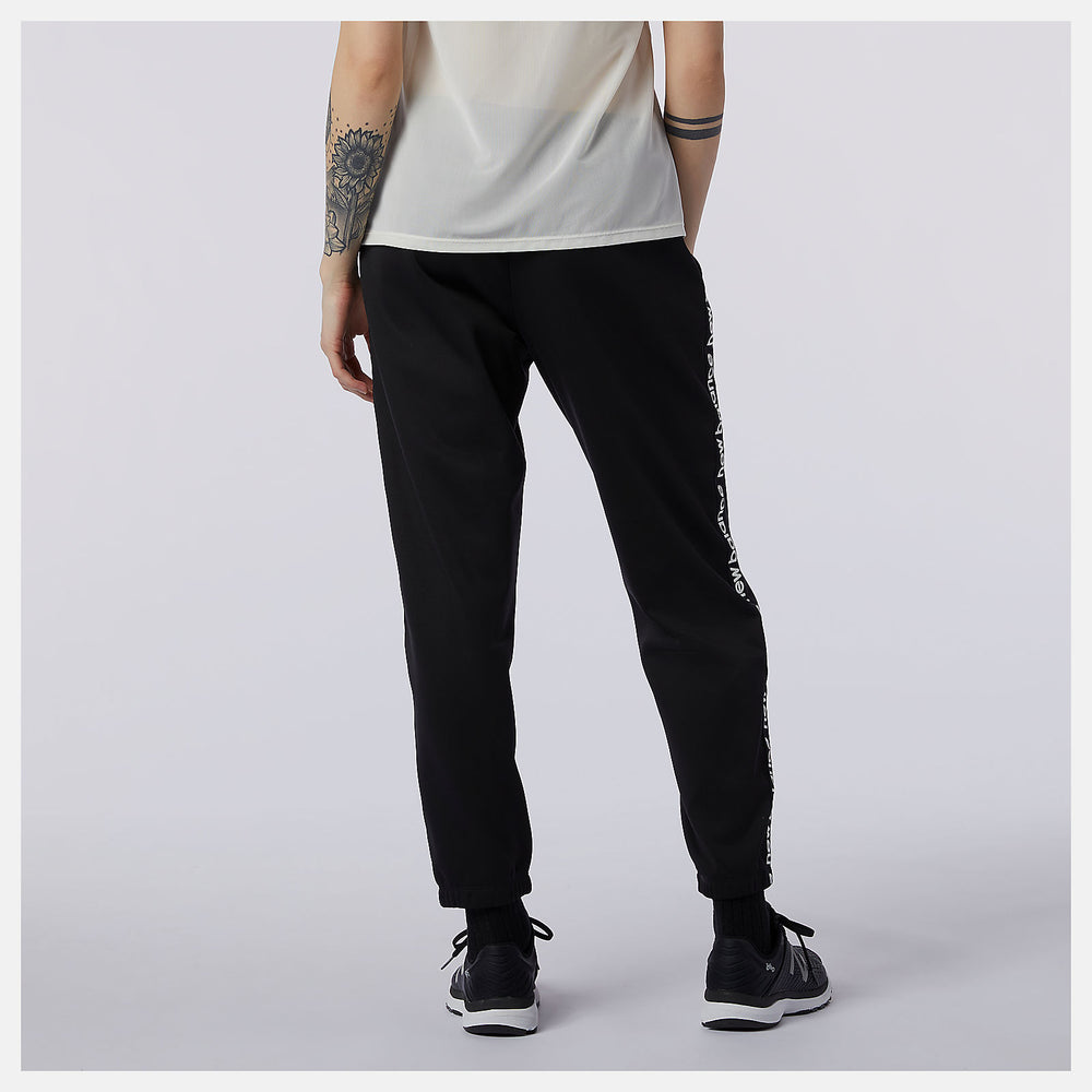 Black Relentless Performance Fleece Pant New Balance Clothing