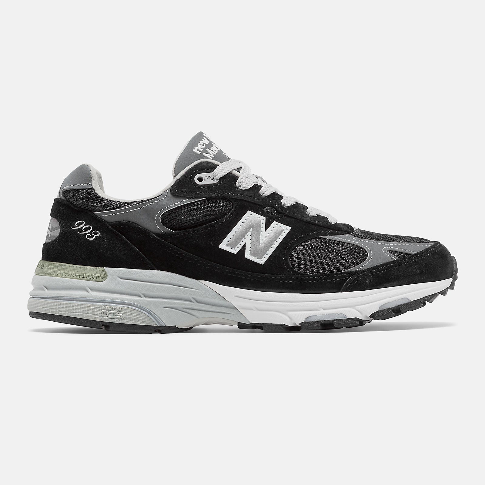 Black/Grey Made in US 993 New Balance Shoes