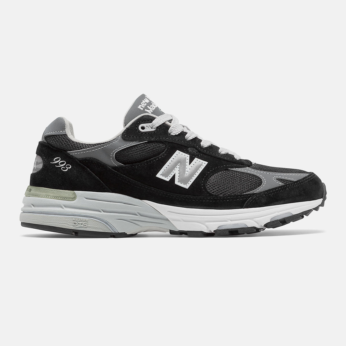 Black/Grey Made in US 993 New Balance Shoes