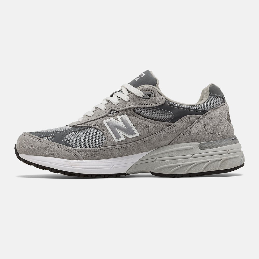 Grey/White Made in US 993 New Balance Shoes