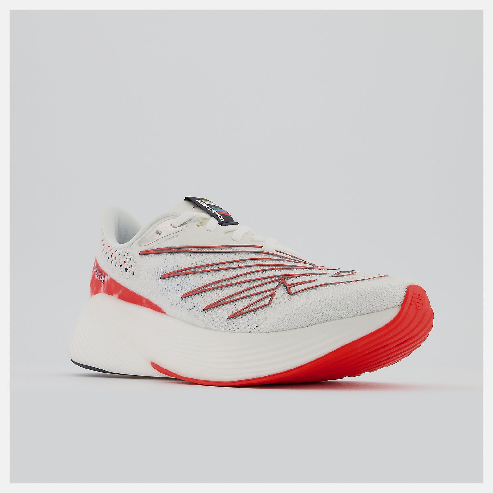 White/Neo Flame FuelCell RC Elite v2 New Balance Shoes
