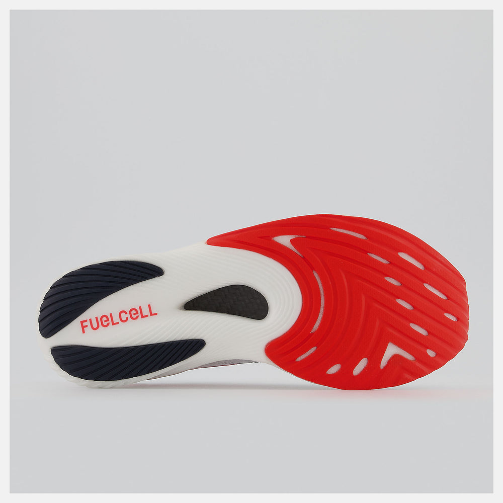 White/Neo Flame FuelCell RC Elite v2 New Balance Shoes