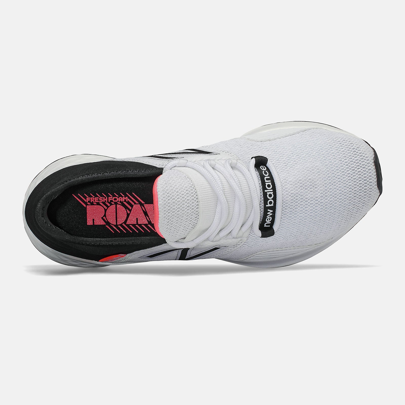 White/Black and Guava Fresh Foam Roav New Balance Shoes