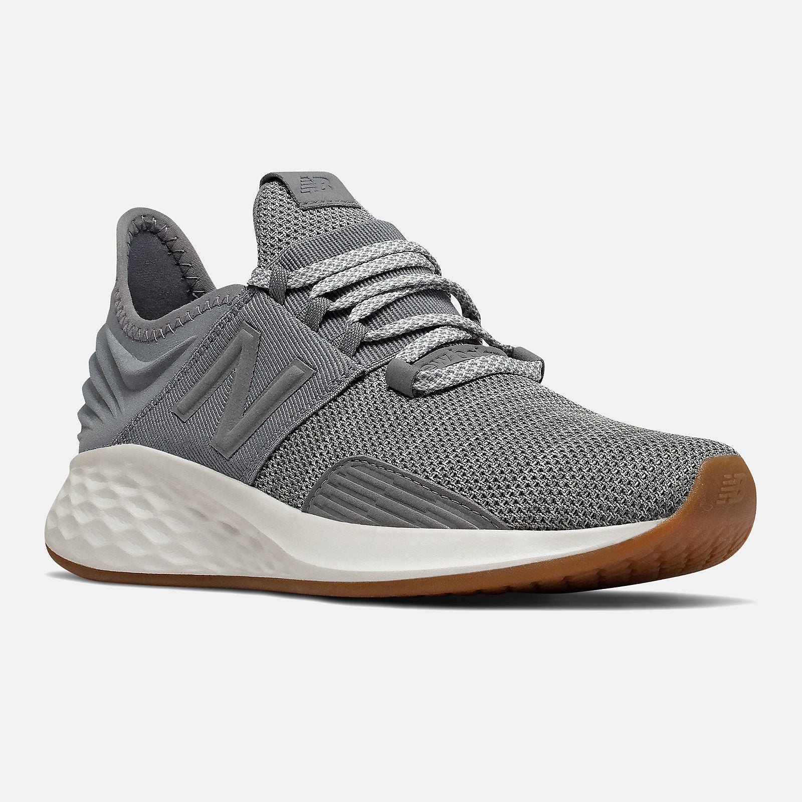 Gunmetal/Light Aluminum Fresh Foam Roav Knit New Balance Shoes