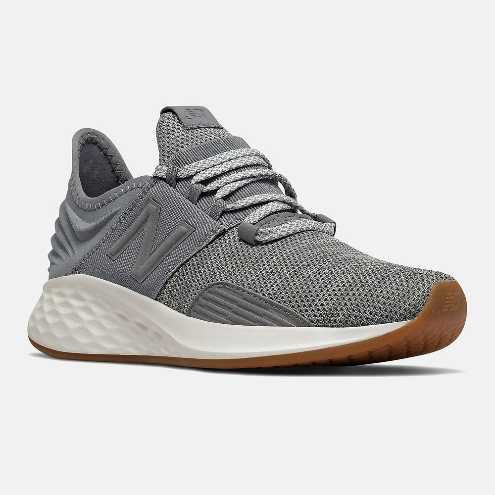 Gunmetal/Light Aluminum Fresh Foam Roav Knit New Balance Shoes